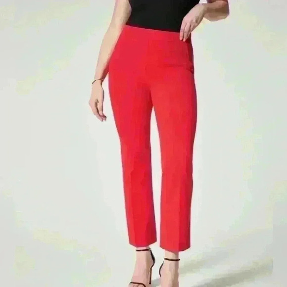 NWT Spanx On-The-Go Kick Flare Pant in True Red - Picture 1 of 13